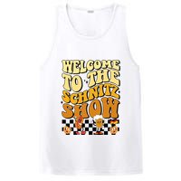 Welcome To The Schnitz Show Oktoberfest Retro Groovy PosiCharge Competitor Tank