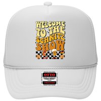Welcome To The Schnitz Show Oktoberfest Retro Groovy Hat