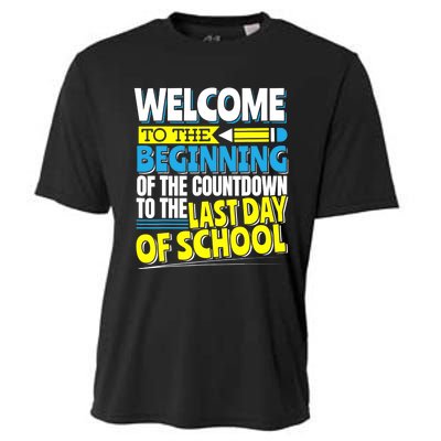 Welcome to the Beginning Of The Countdown, Back to School Cooling Performance Crew T-Shirt