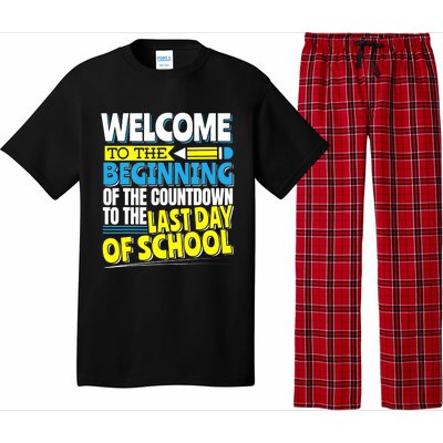 Welcome to the Beginning Of The Countdown, Back to School Pajama Set