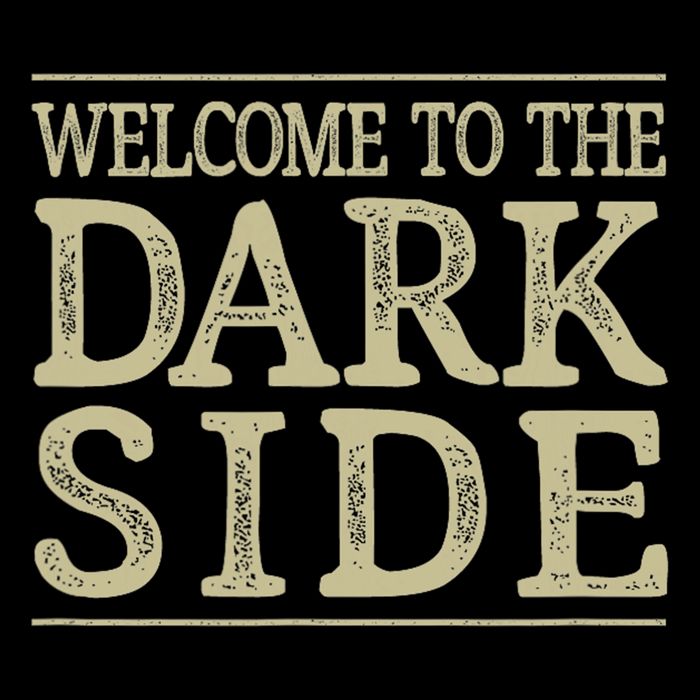 Welcome To The Dark Side Vintage Style Backpack