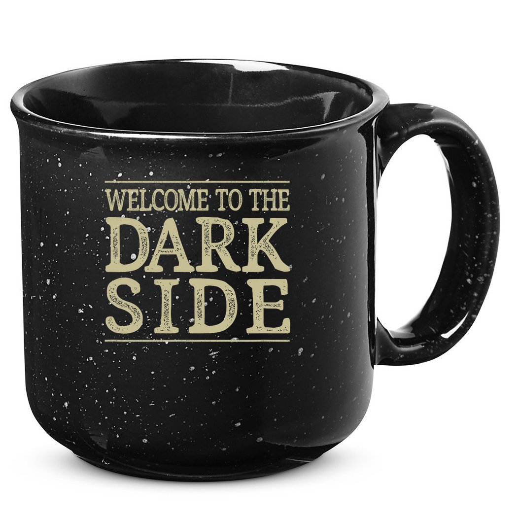 Welcome To The Dark Side Vintage Style 15oz Campfire Ceramic Mug