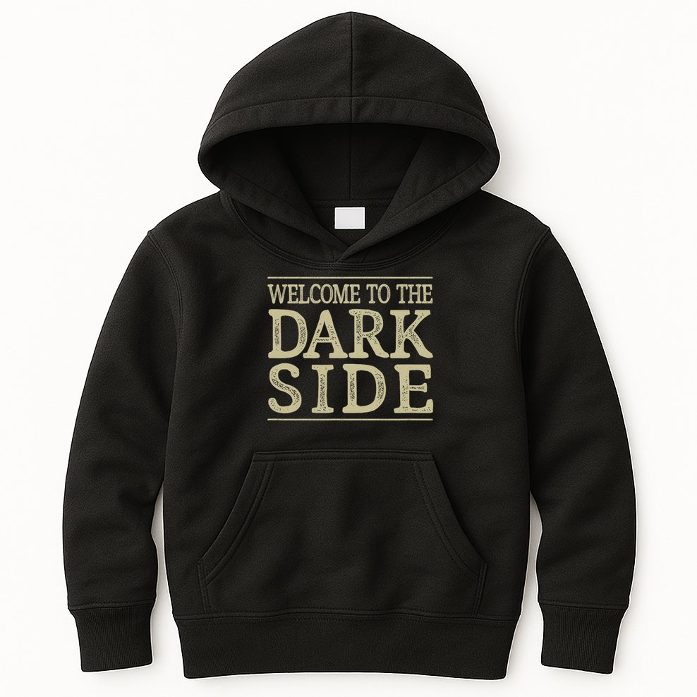 Welcome To The Dark Side Vintage Style Kids Hoodie
