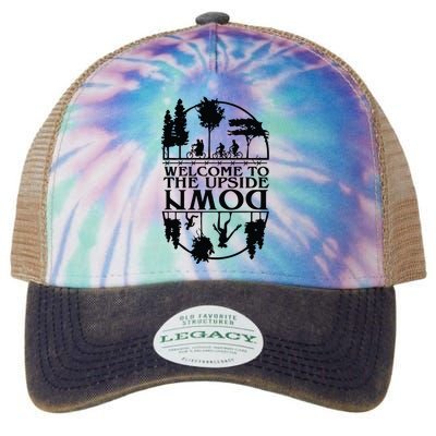 Welcome To The Upside Down Legacy Tie Dye Trucker Hat