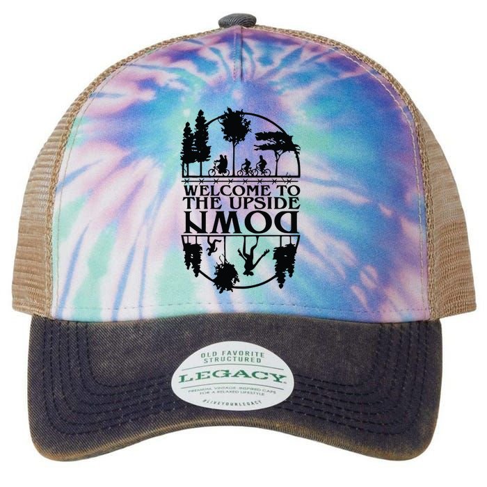 Welcome To The Upside Down Legacy Tie Dye Trucker Hat