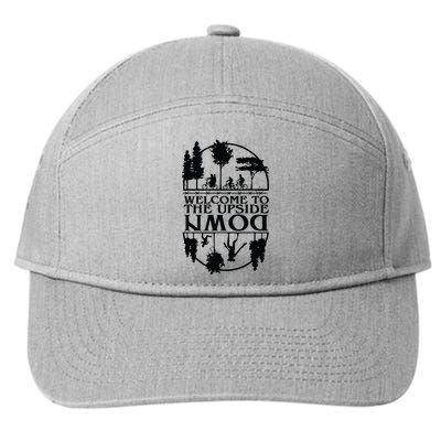 Welcome To The Upside Down 7-Panel Snapback Hat