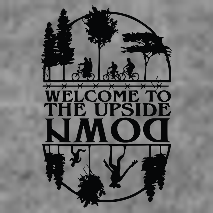 Welcome To The Upside Down Tall Sweatshirt