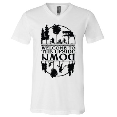 Welcome To The Upside Down V-Neck T-Shirt