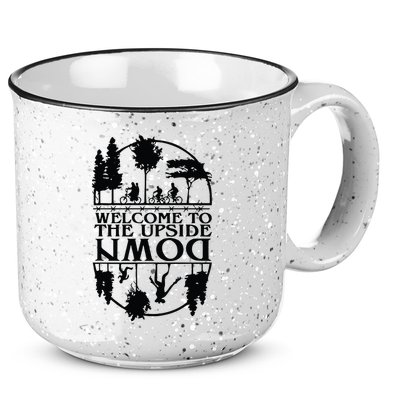 Welcome To The Upside Down 15oz Campfire Ceramic Mug