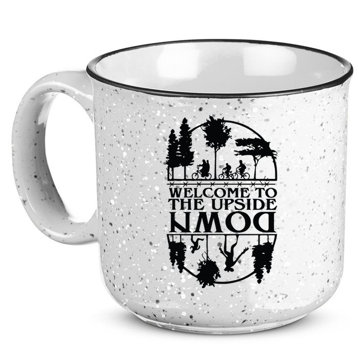 Welcome To The Upside Down 15oz Campfire Ceramic Mug