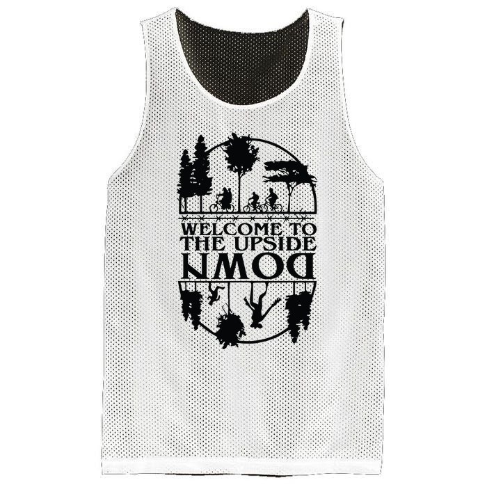 Welcome To The Upside Down Mesh Reversible Basketball Jersey Tank