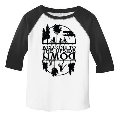 Welcome To The Upside Down Toddler Fine Jersey T-Shirt