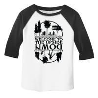 Welcome To The Upside Down Toddler Fine Jersey T-Shirt