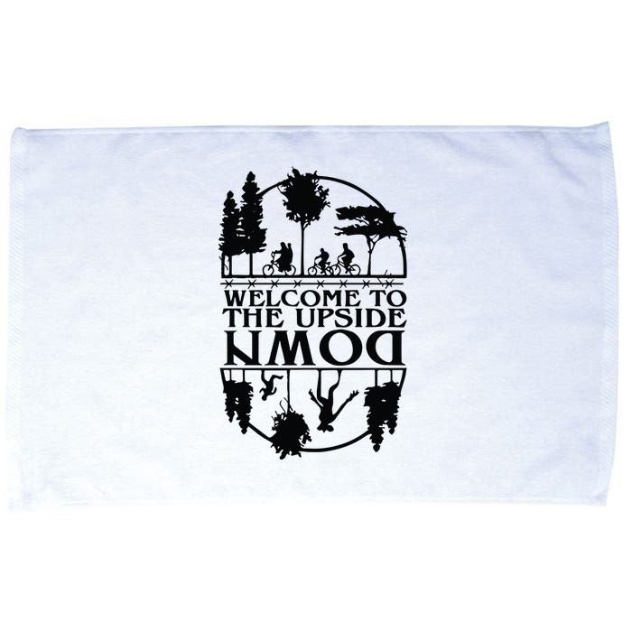 Welcome To The Upside Down Microfiber Hand Towel