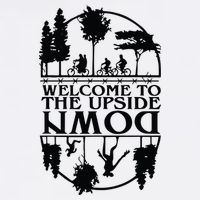 Welcome To The Upside Down Cropped Pullover Crew