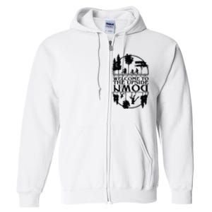 Welcome To The Upside Down Full Zip Hoodie