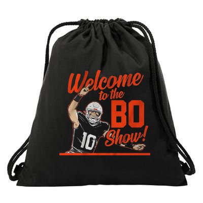 Welcome To The Bo Show Nix Drawstring Bag