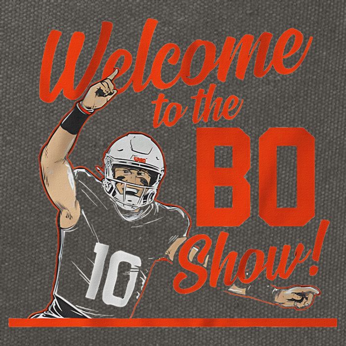 Welcome To The Bo Show Nix Cotton Canvas Backpack