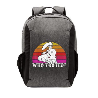 Who Tooted Train Themed Train Collectors Vector Backpack