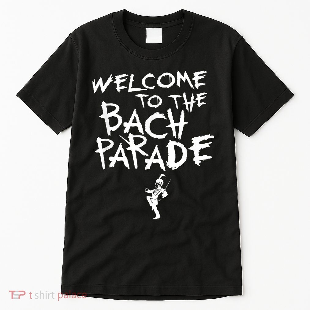 Welcome To The Bach Parade Bride Squad Gothic Bachelorette Tall T-Shirt