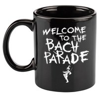 Welcome To The Bach Parade Bride Squad Gothic Bachelorette 11oz C Handle Ceramic Mug