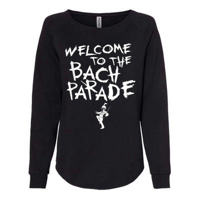 Welcome To The Bach Parade Bride Squad Gothic Bachelorette Womens California Wash Sweatshirt