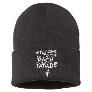 Welcome To The Bach Parade Bride Squad Gothic Bachelorette Sustainable Knit Beanie