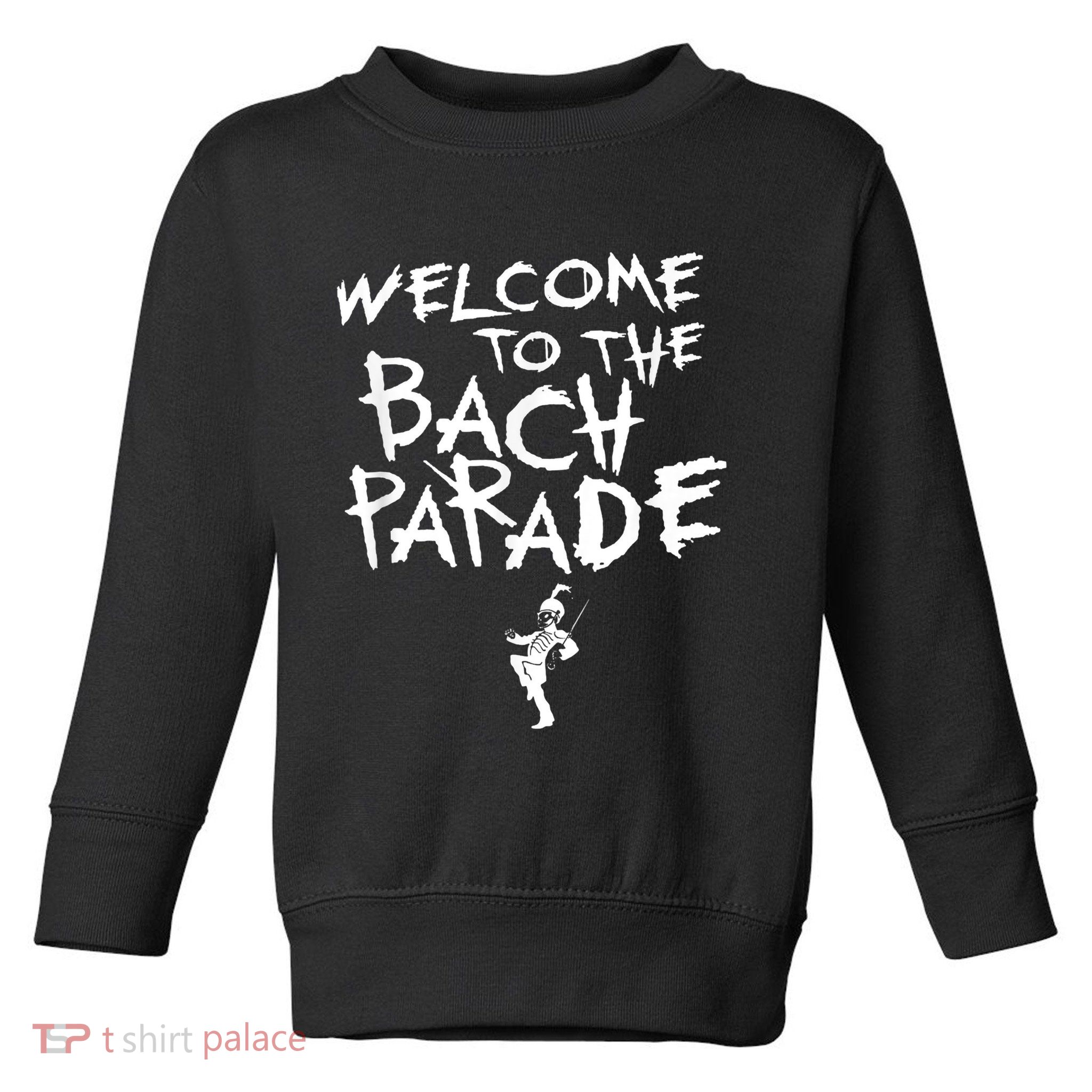 Welcome To The Bach Parade Bride Squad Gothic Bachelorette Toddler Sweatshirt