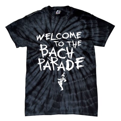 Welcome To The Bach Parade Bride Squad Gothic Bachelorette Tie-Dye T-Shirt