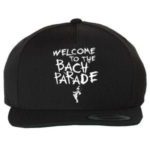 Welcome To The Bach Parade Bride Squad Gothic Bachelorette Wool Snapback Cap