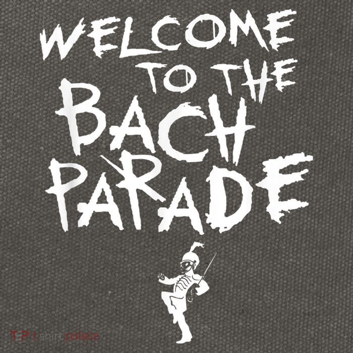 Welcome To The Bach Parade Bride Squad Gothic Bachelorette Cotton Canvas Backpack