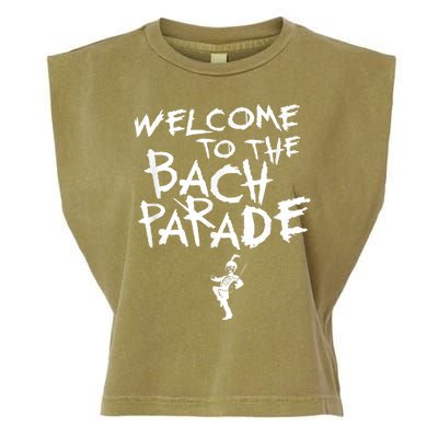 Welcome To The Bach Parade Bride Squad Gothic Bachelorette Garment-Dyed Women's Muscle Tee