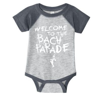 Welcome To The Bach Parade Bride Squad Gothic Bachelorette Infant Baby Jersey Bodysuit