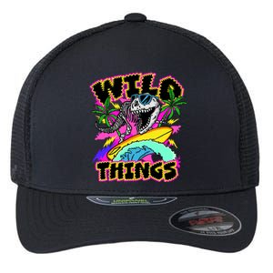 Wild Things T Rex Surfing Flexfit Unipanel Trucker Cap