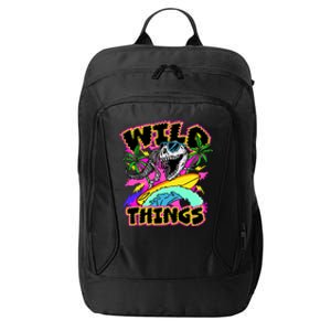 Wild Things T Rex Surfing City Backpack