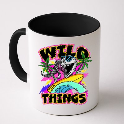 Wild Things T Rex Surfing Mug