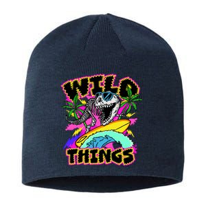 Wild Things T Rex Surfing Sustainable Beanie