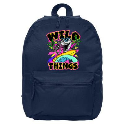 Wild Things T Rex Surfing 16 in Basic Backpack