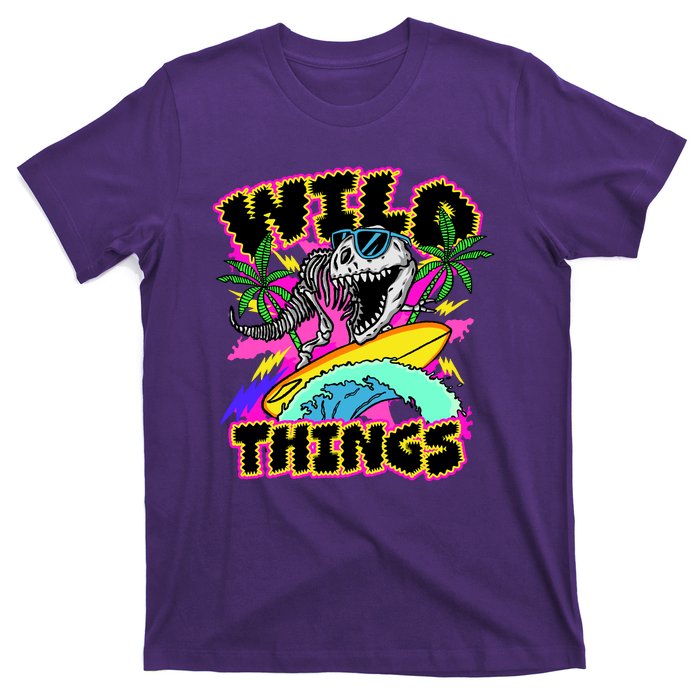 Wild Things T Rex Surfing T-Shirt