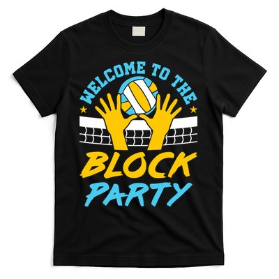 Welcome To The Block Party Volleyball T-Shirt