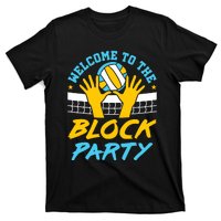 Welcome To The Block Party Volleyball T-Shirt