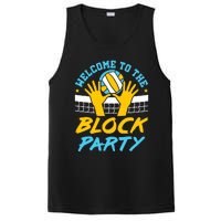 Welcome To The Block Party Volleyball PosiCharge Competitor Tank