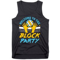 Welcome To The Block Party Volleyball Tank Top