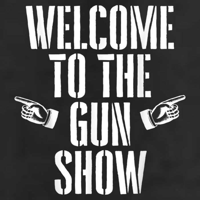Welcome To The Gun Show Funny Bodybuilder Weightlifting Adult Drive Performance Visor