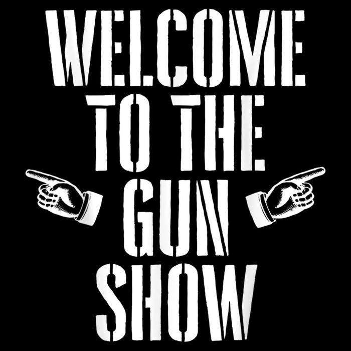Welcome To The Gun Show Funny Bodybuilder Weightlifting Sustainable Beanie
