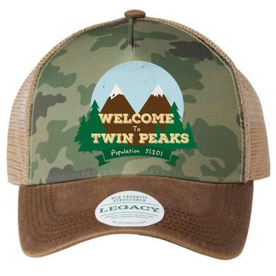 Welcome To Twin Peaks Legacy Tie Dye Trucker Hat