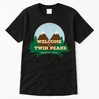 Welcome To Twin Peaks Tall T-Shirt