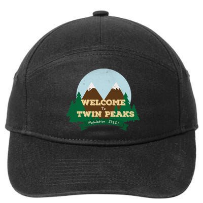 Welcome To Twin Peaks 7-Panel Snapback Hat