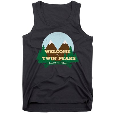 Welcome To Twin Peaks Tank Top