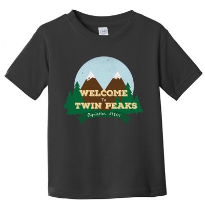 Welcome To Twin Peaks Toddler T-Shirt